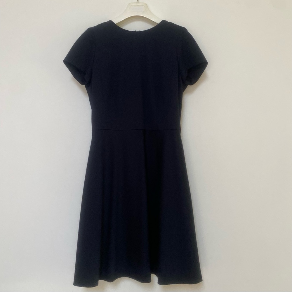 Brooks Brothers Wool Office Dress Size 4 Navy